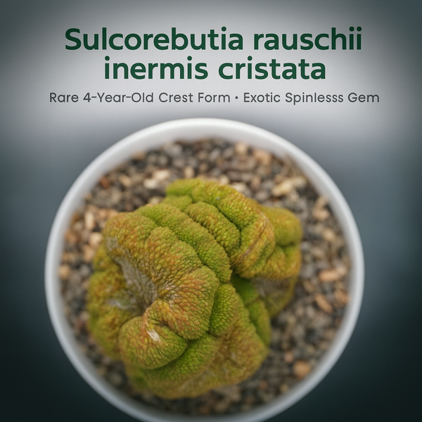 Sulcorebutia rauschii inermis cristata
