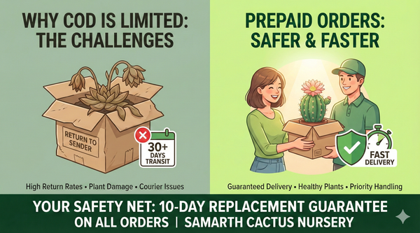 Why We Limited Cash on Delivery (COD) for Live Plants | Important Customer Update