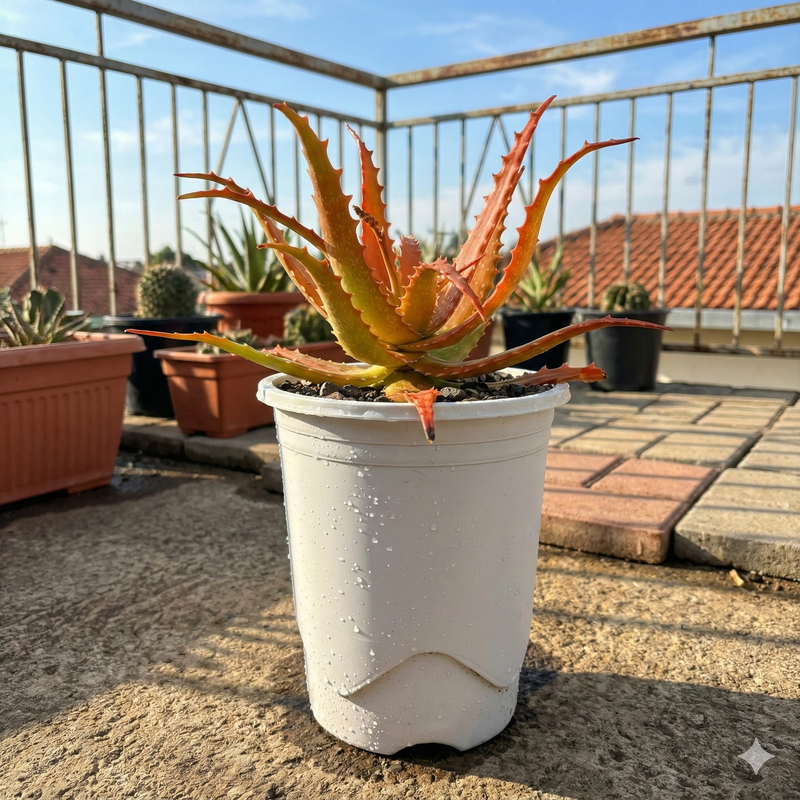 Aloe cameronii (Red Aloe)