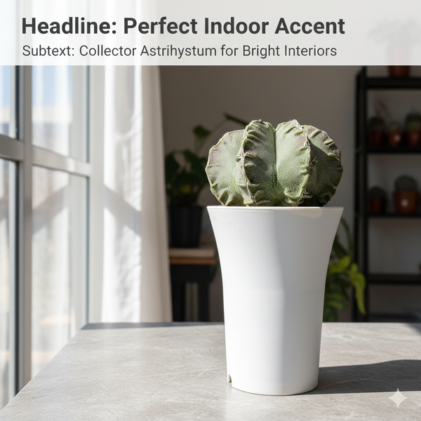 Astrophytum myriostigma cv. Sazanami Fukuryu (F.061)