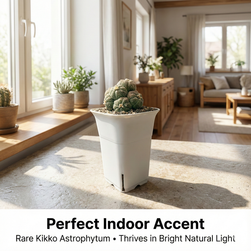 Astrophytum asterias cv. Kikko Lizard Skin