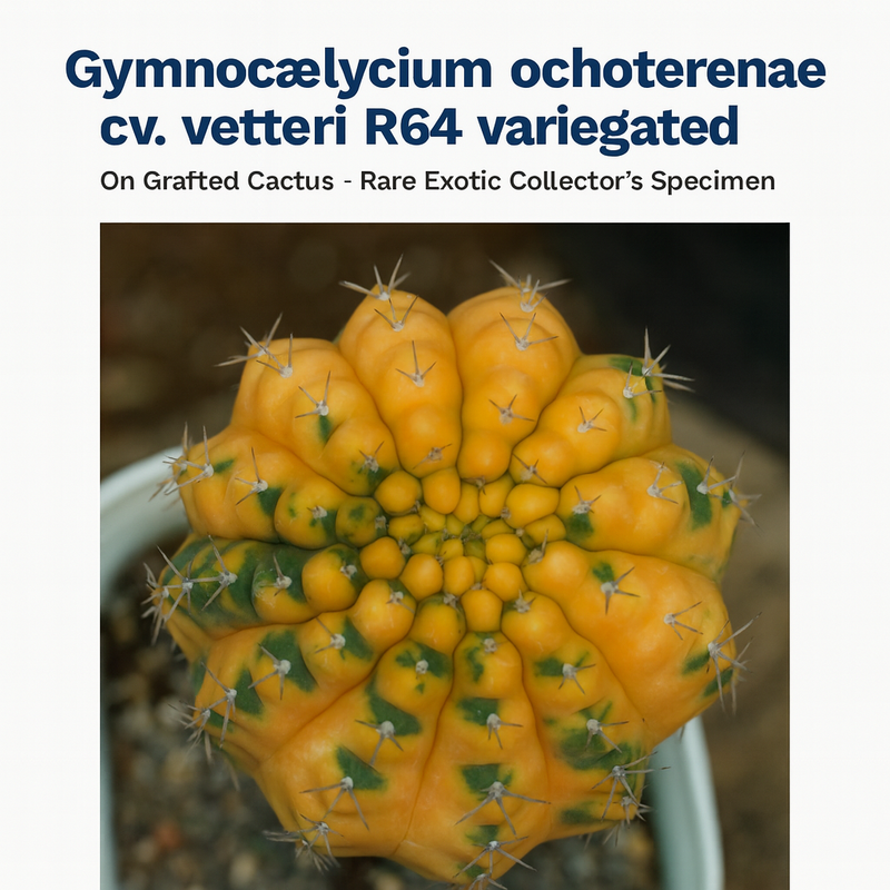 Gymnocalycium ochoterenae cv. vetteri R64 On Grafted