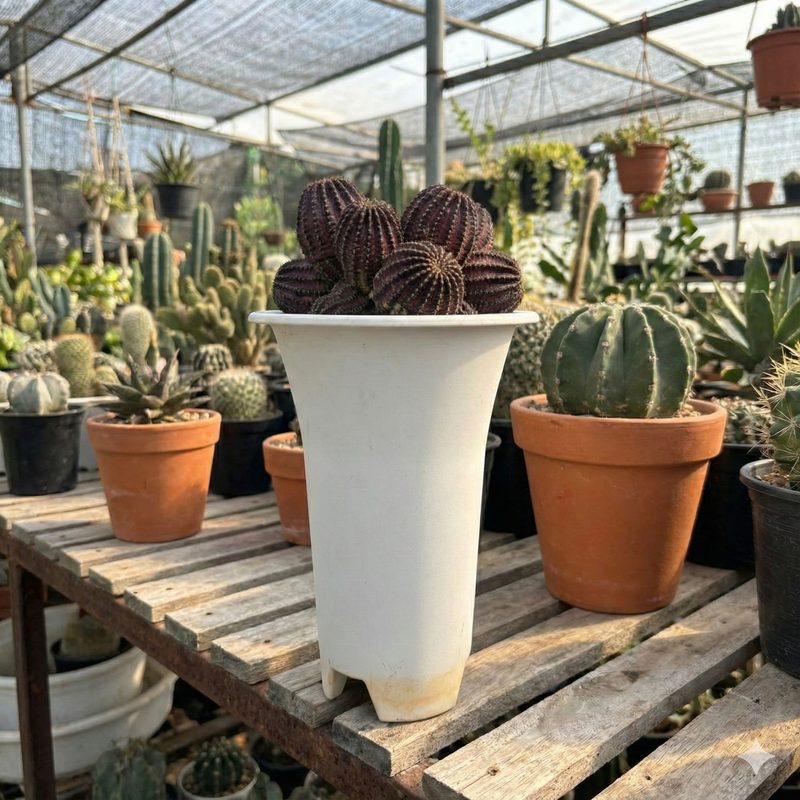 Lobivia napina flowering cactus