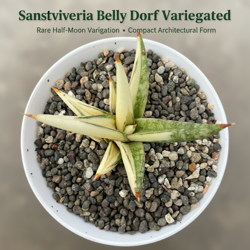 Sansevieria belly dorf verigated