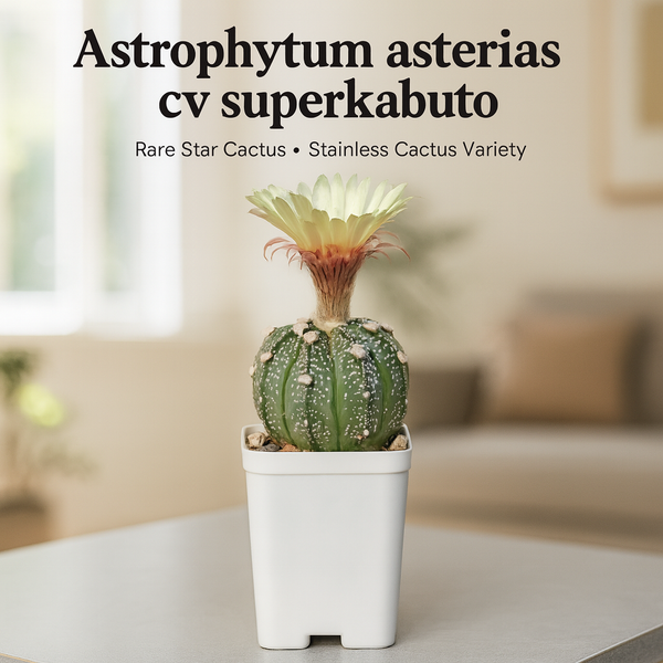 Astrophytum asterias cv superkabuto